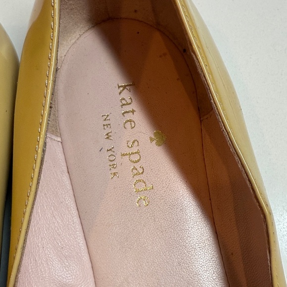 Kate Spade Mustard Floral Flats - Picture 4 of 11